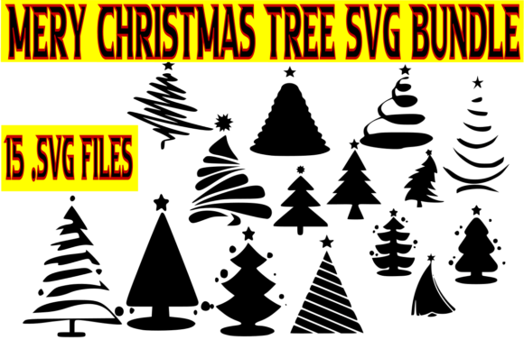 Download Christmas Trees Svg Bundle| Svg Bundle - Christmas trees svg Collection