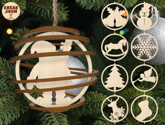 Download 3D Christmas Ornament Svg - 3d christmas ornament Collection