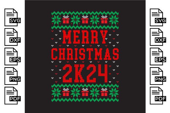 Download Merry Christmas 2024 Ugly Sweater - Premium Resources