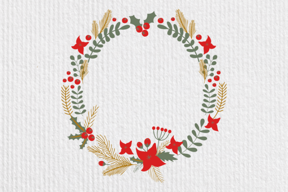 Download Winter Wreath SVG, Berries, Leaves - Berries Collection