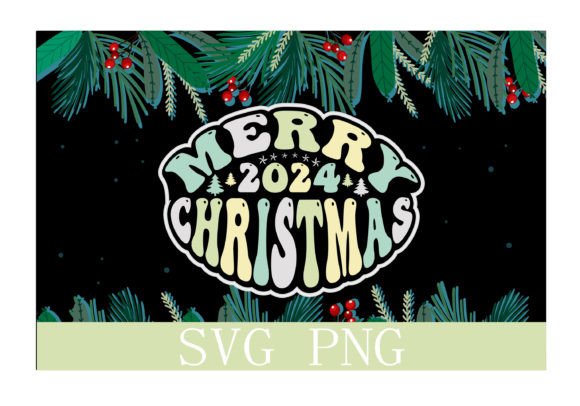 Download Merry Christmas 2024 Retro Svg Design - Premium Resources